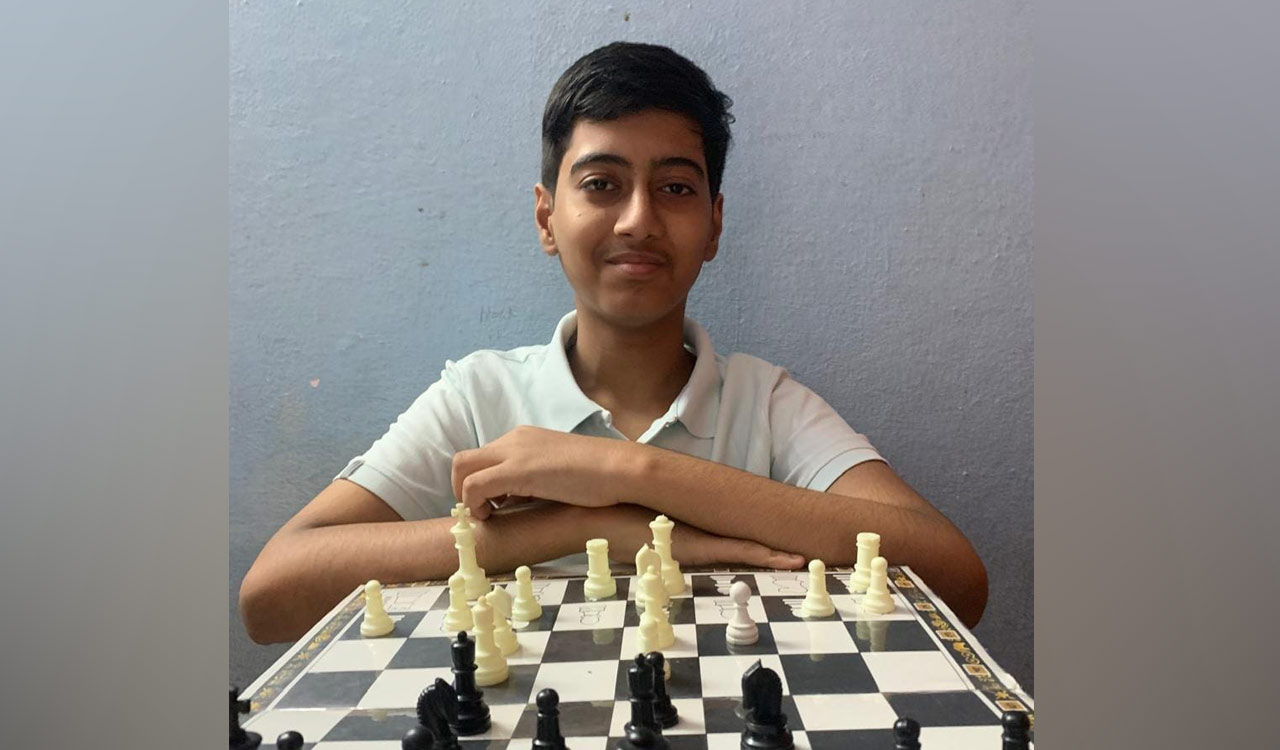 Sricharan Tej wins Brilliant Trophy Juniors online chess tournament