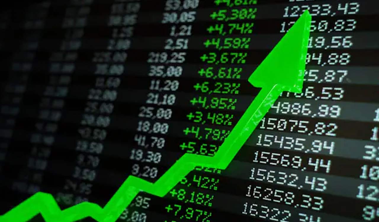 Stock markets surge in early trade tracking rally in global peers