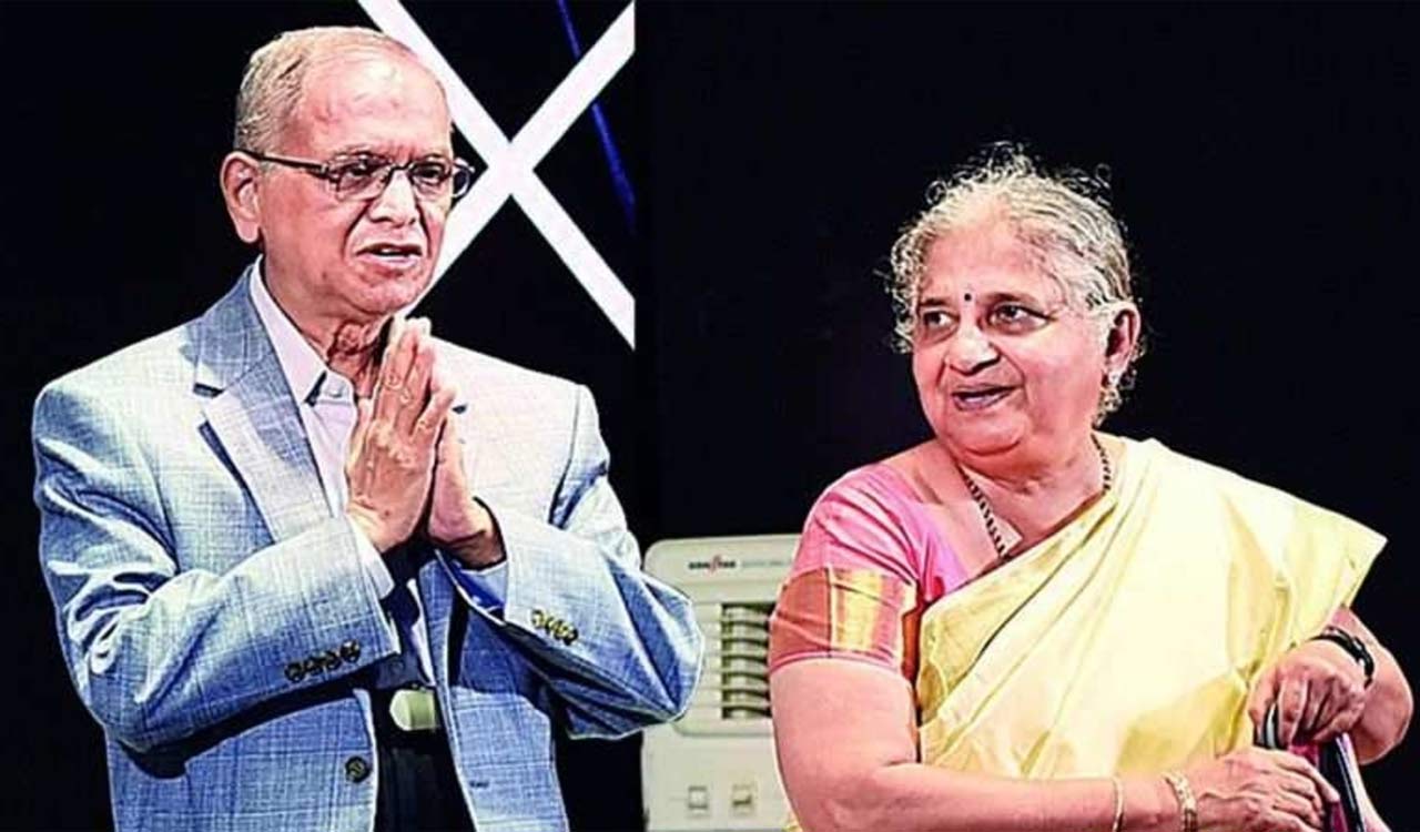 Infosys founder Narayana Murthy, Sudha Murthy decline participation in Karnataka caste census