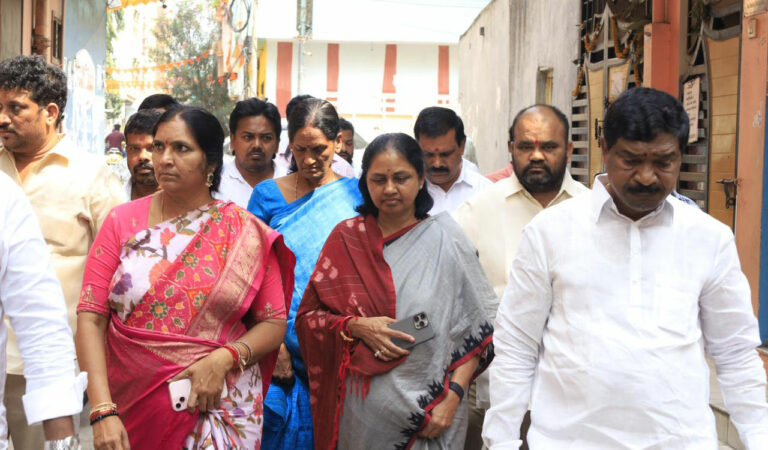 Political parties intensify campaigning in Jubilee Hills assembly constituency on Oct 19