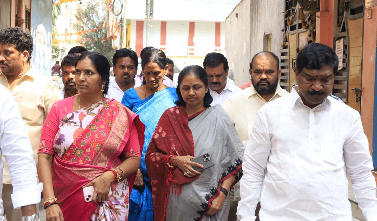 Political parties intensify campaigning in Jubilee Hills assembly constituency on Oct 19