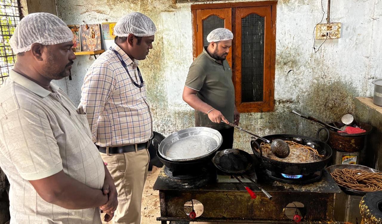 GHMC conducts surprise checks at 43 sweet shops in Hyderabad