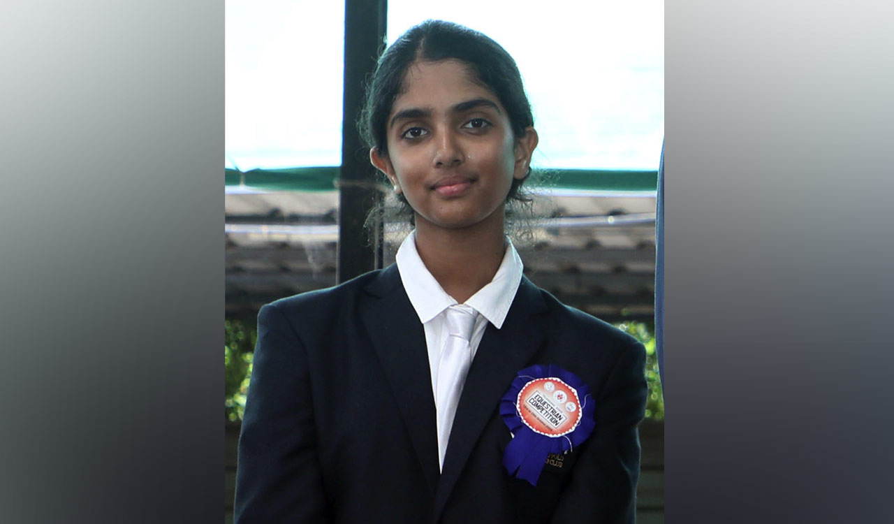 Sai Tanvi Reddy wins gold in dressage at Regional Equestrian League