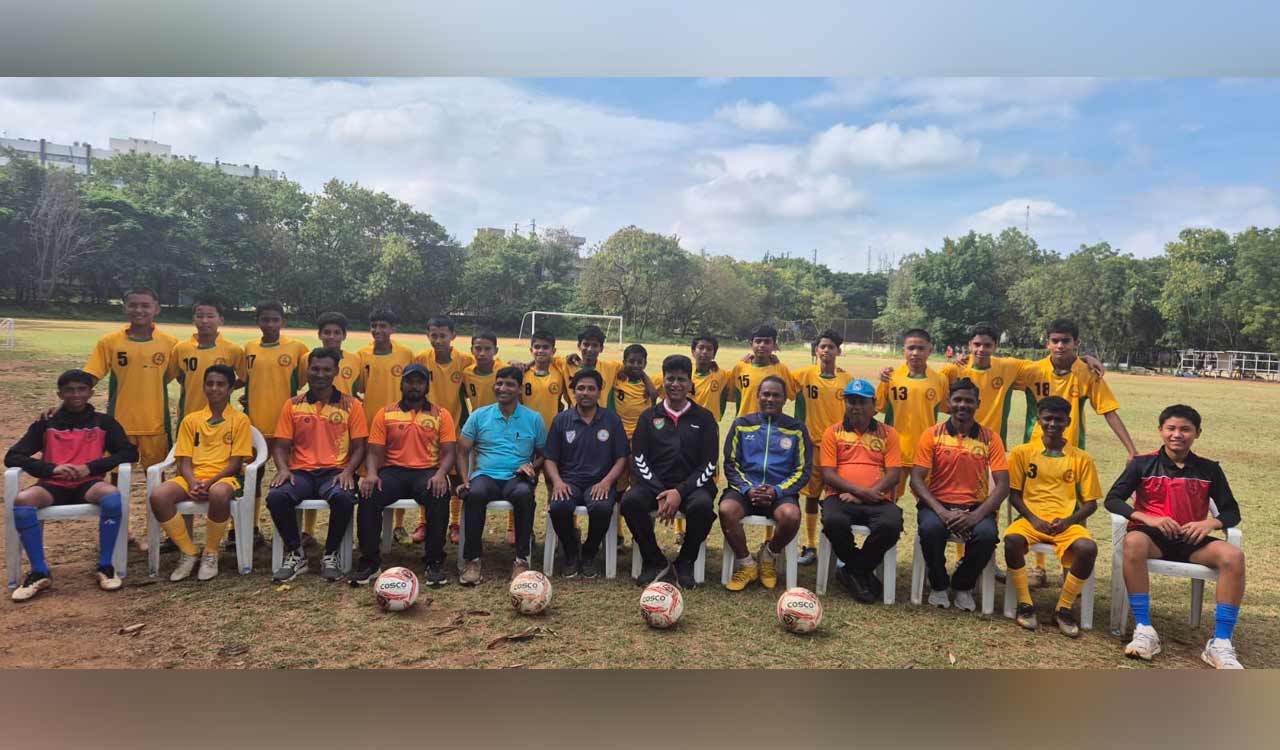Telangana announces Sub-Junior National football team for Narainpur nationals