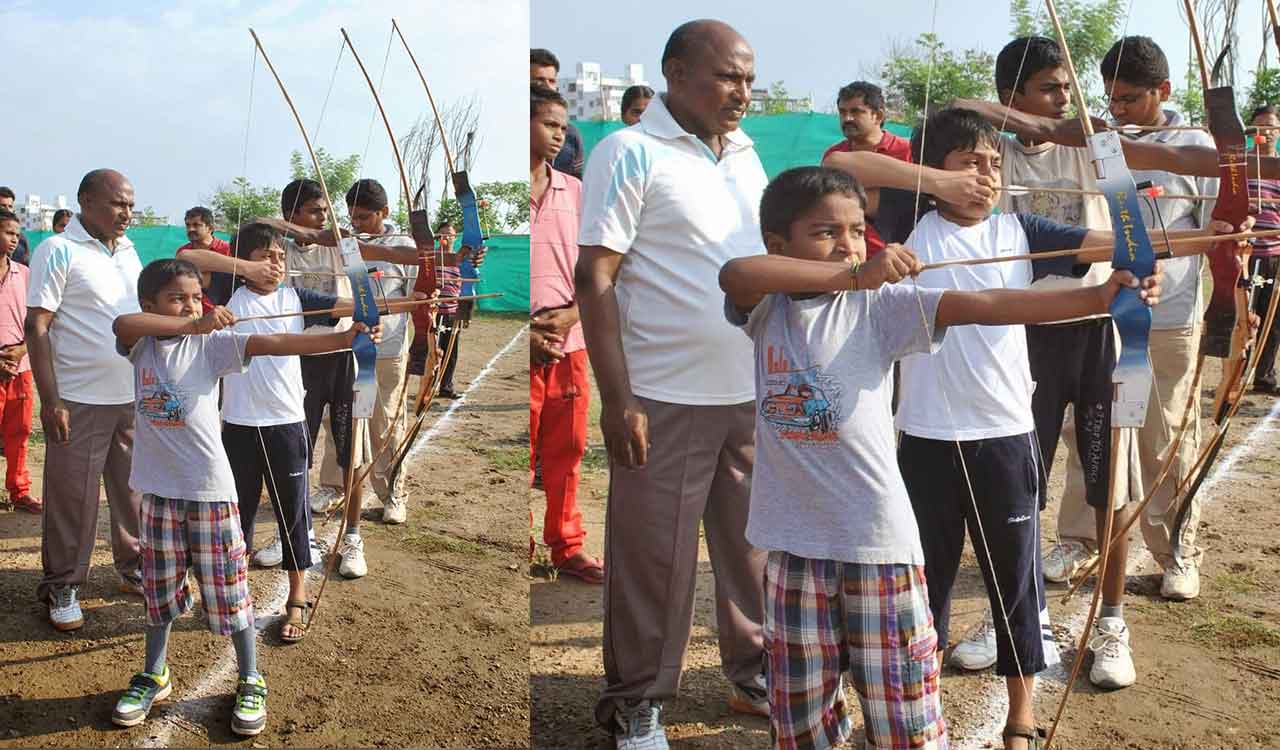 Archery selections in Khammam on Oct 30