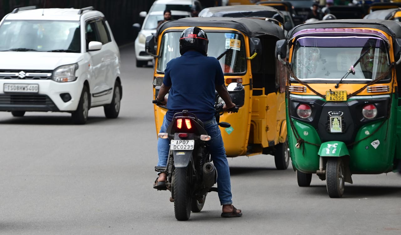 Hyderabad Police crack down on wrong-side driving menace