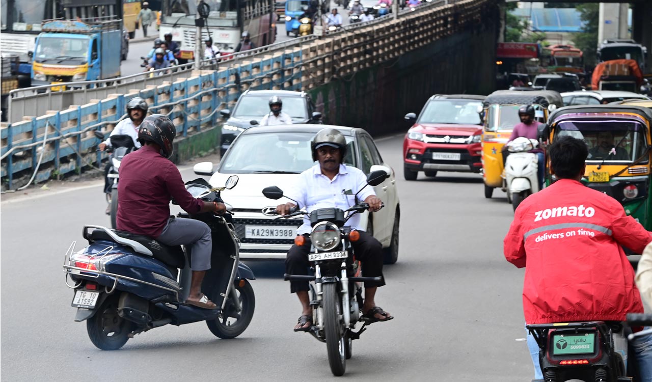 Hyderabad Police crack down on wrong-side driving menace