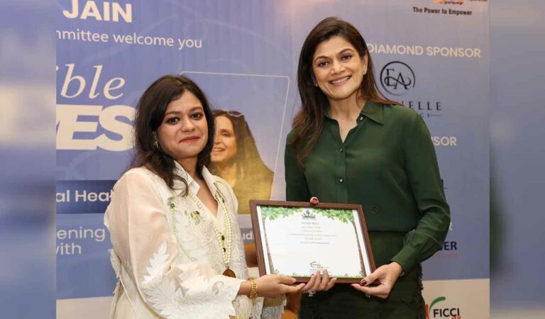 Hyderabad: Neerja Birla urges awareness on mental health at YFLO session