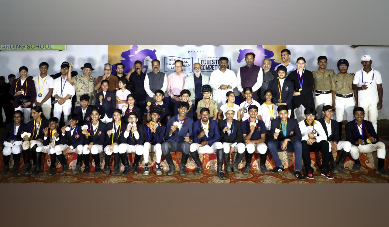 Sauryaram Varma clinches title in Jumping CH-1 80 cm at Telangana Equestrian Competition