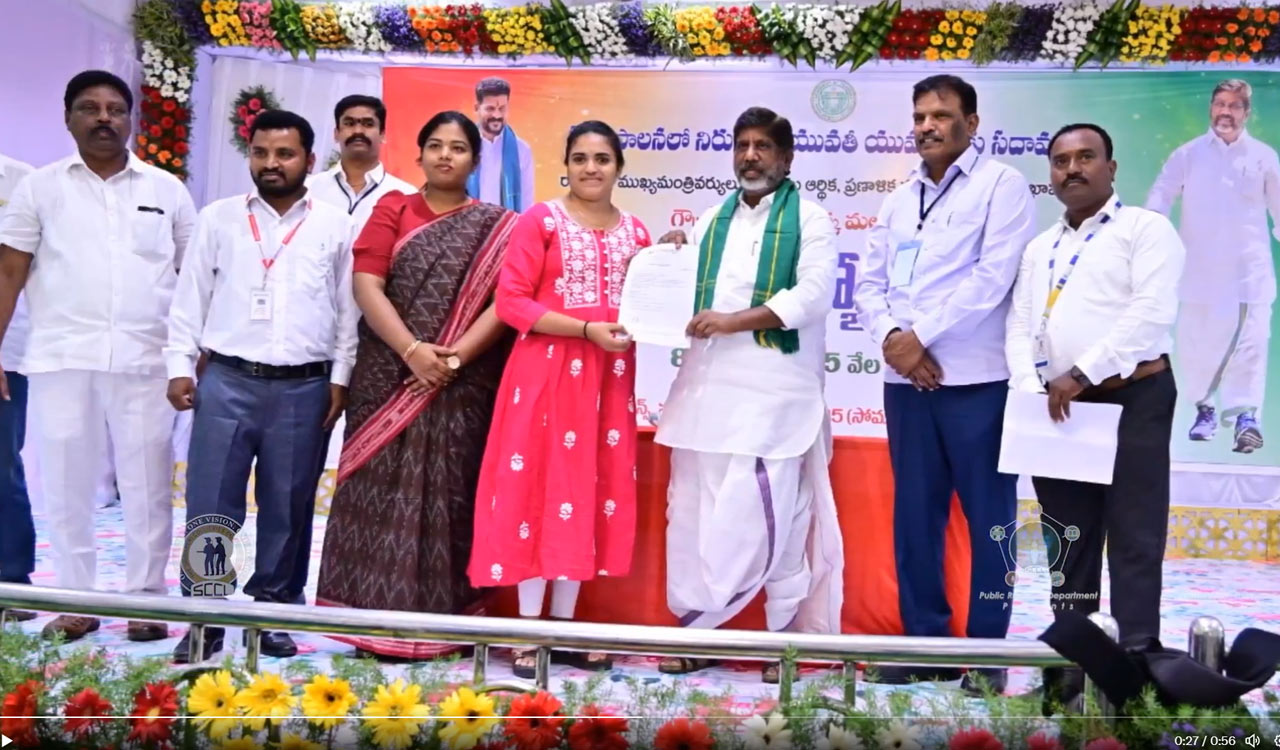 Nearly 24,000 youths secure jobs through Singareni job melas in six months