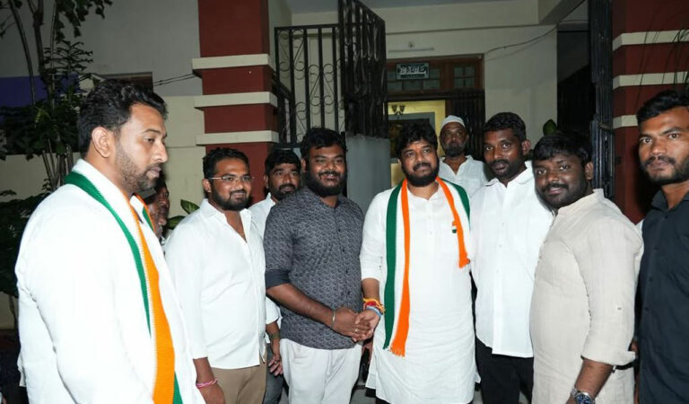 Naveen Yadav leads door-to-door campaign in poll-bound Jubilee Hills constituency
