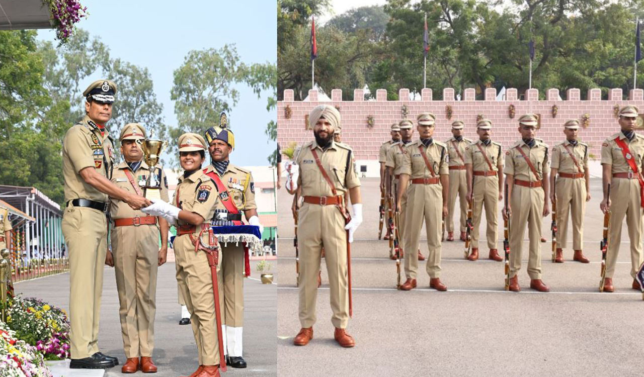 DG BSF Daljit Singh Chaudhary inspires IPS cadets at SVPNPA parade