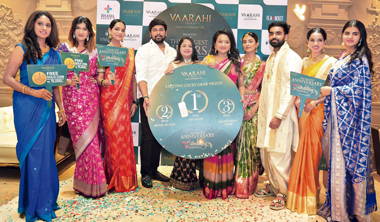 Vaarahi Silks announces biggest anniversary and wedding festival