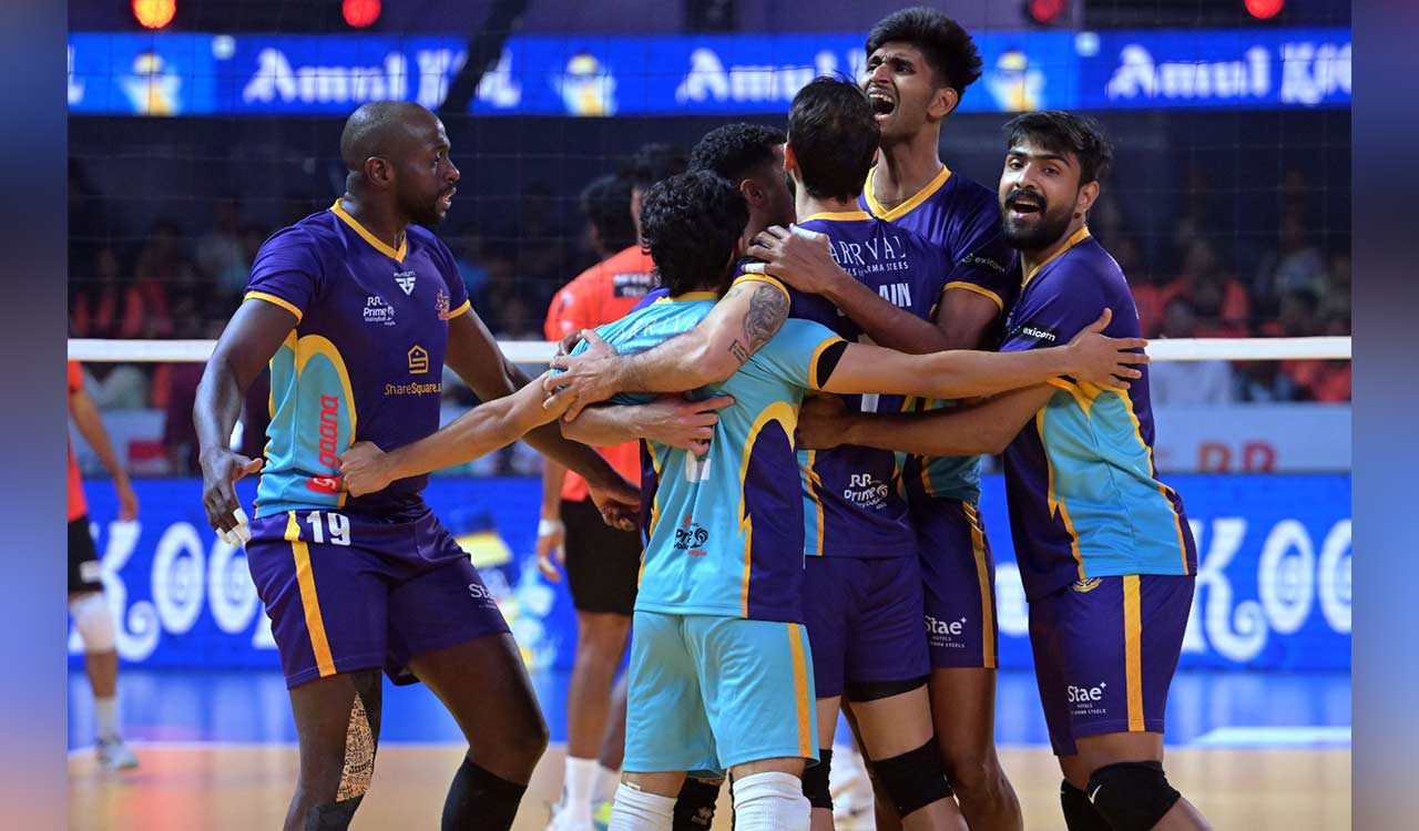 Delhi Toofans clinch first win of PVL season, beat Hyderabad Black Hawks