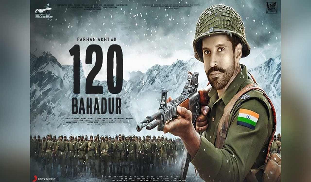 Farhan Akhtar’s ‘120 Bahadur’ becomes India’s first film to release across defense theater network