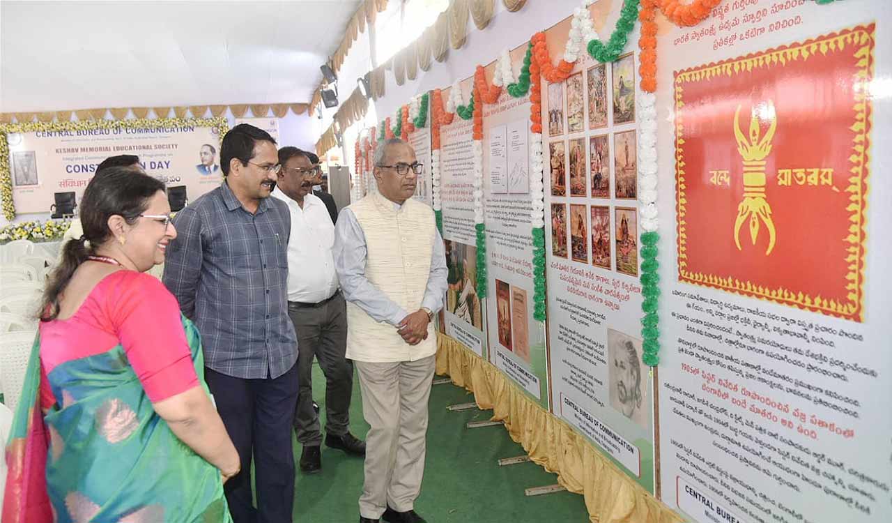 ASG highlights constitutional principles at Hyderabad exhibition