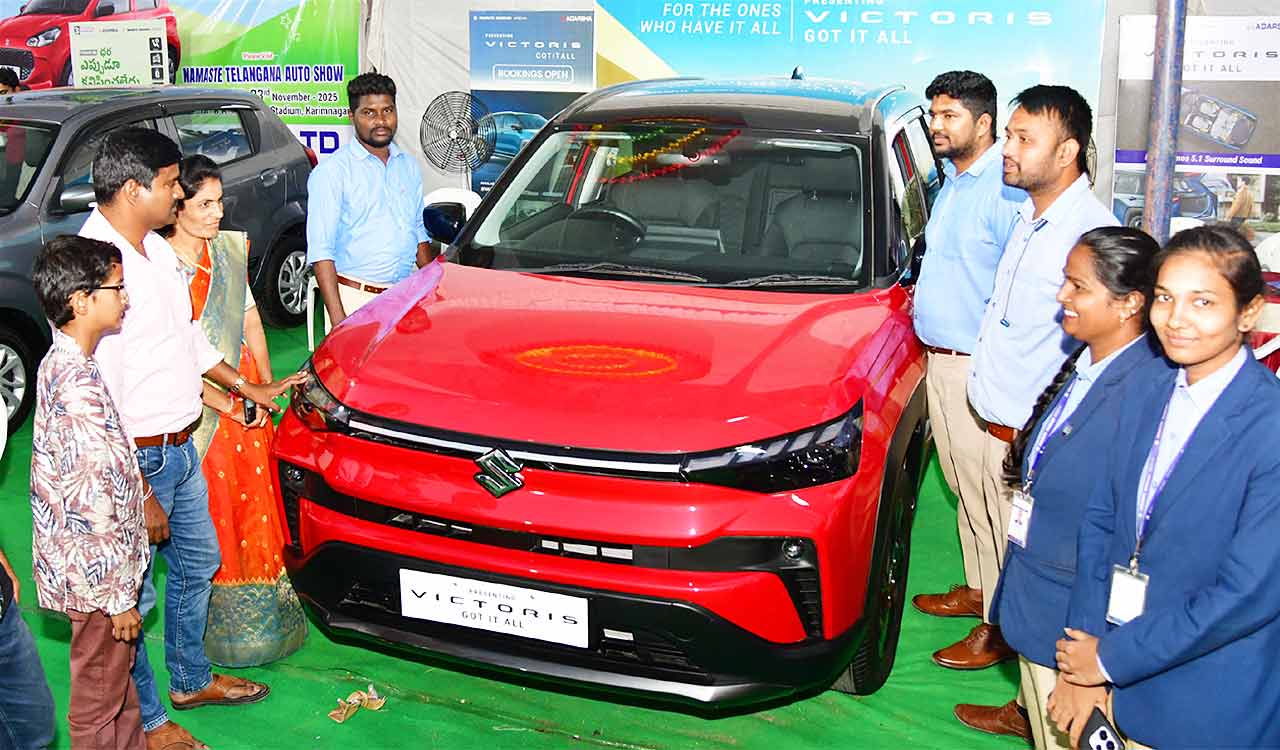 Telangana Today-Namaste Telangana auto show concludes in Karimnagar