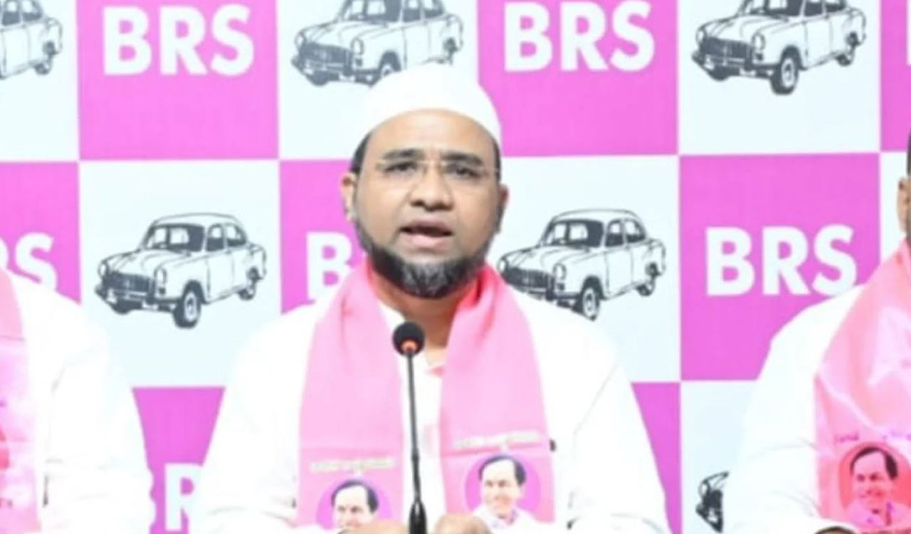 BRS minority leader Abdul Muqeet accuses Congress of tokenism in Cabinet inclusion