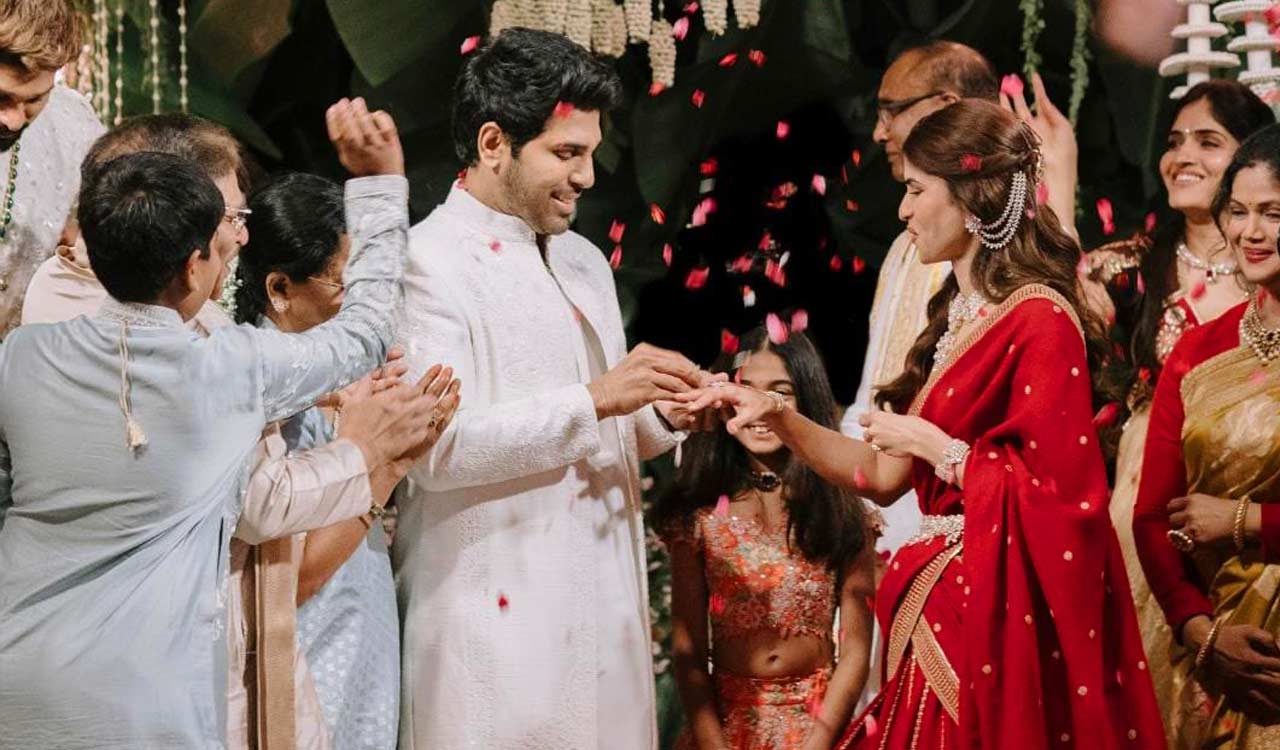 Allu Arjun welcomes Nayanika to the family after Allu Sirish’s engagement