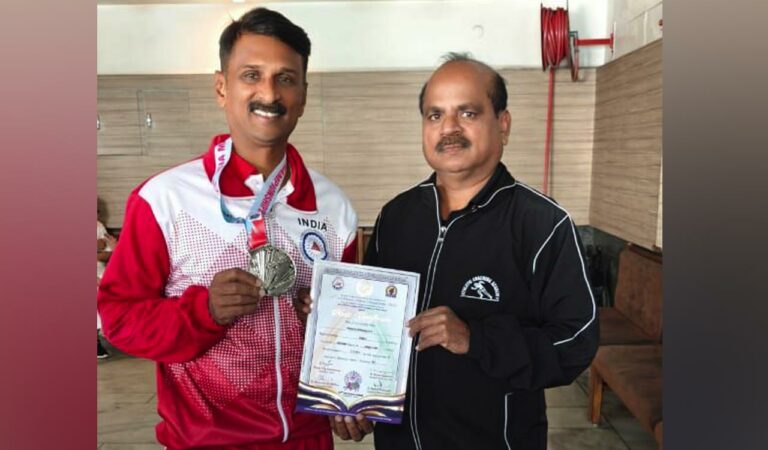 Ananth wins silver in Asian Masters Athletics Championships long jump