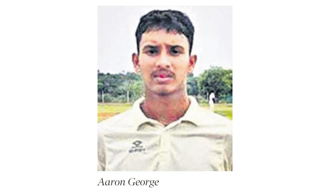 Hyderabad’s Aaron George earns India under-19 call-up for ACC Asia Cup in Dubai