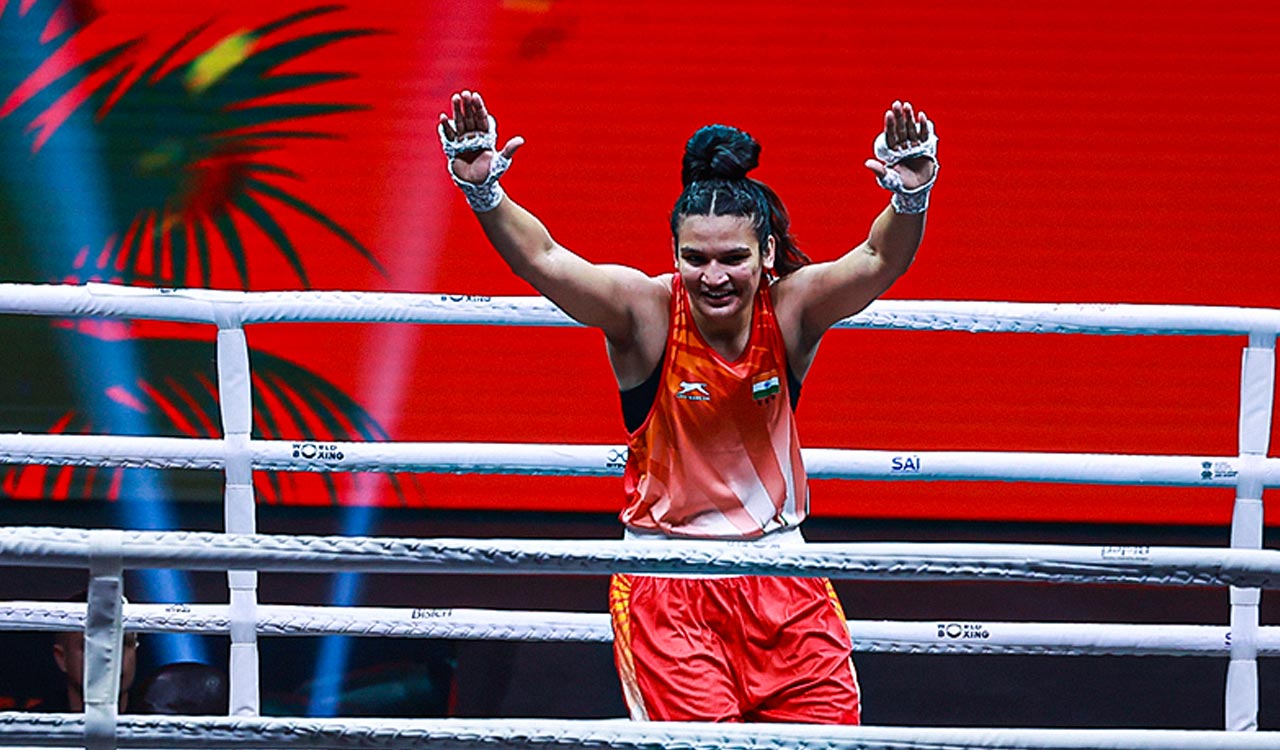 Arundhati Choudhary stuns Leonie Müller with RSC win at World Boxing Cup