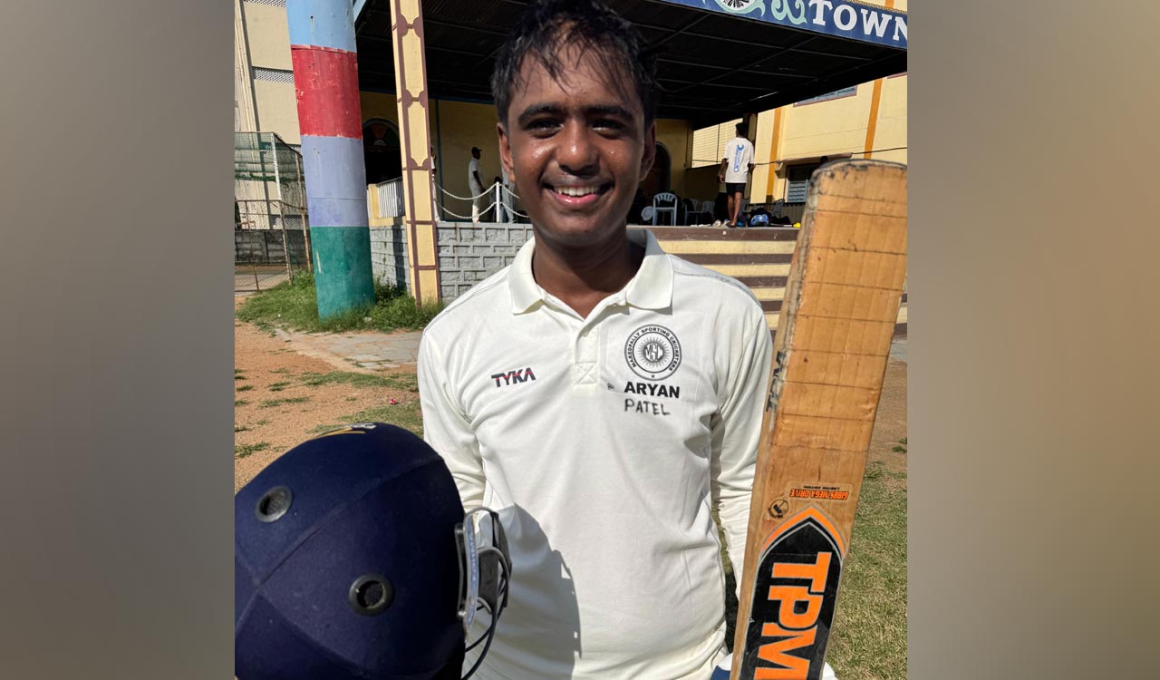 Aryan Patel stars with bat and ball in MP Sporting’s 10-wicket win