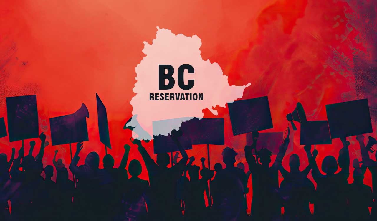 Low quota for BCs in panchayat reservations triggers protests across erstwhile Adilabad district