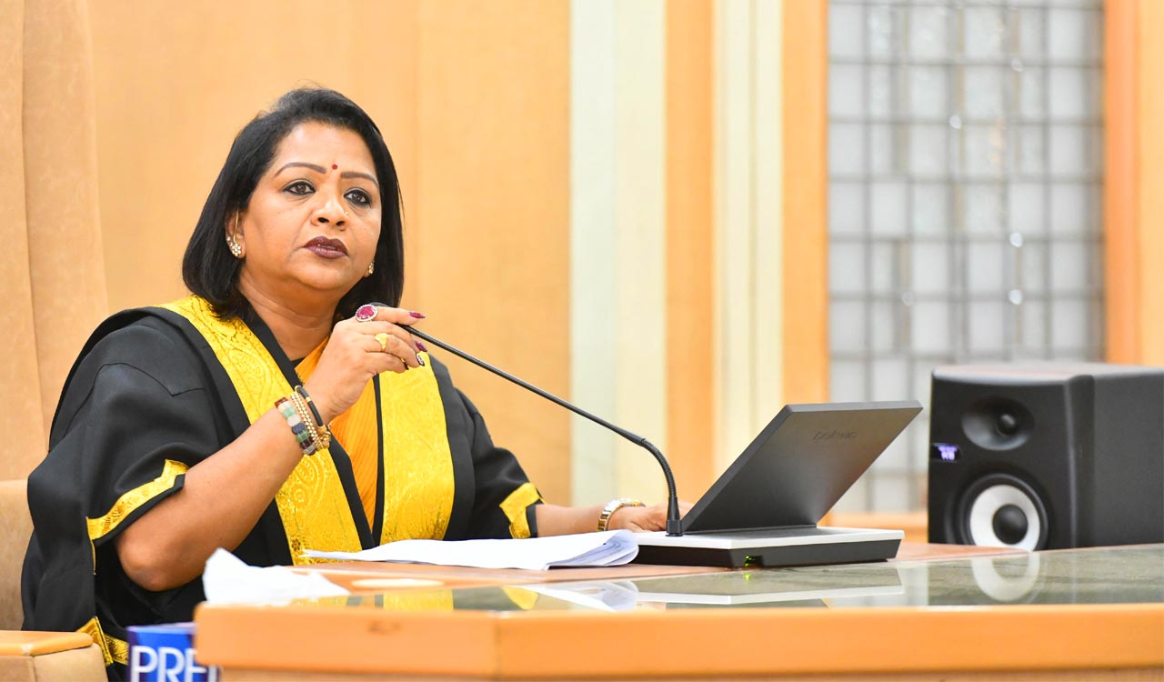 BRS corporators demand apology from GHMC Mayor, accuse her of abusive behaviour