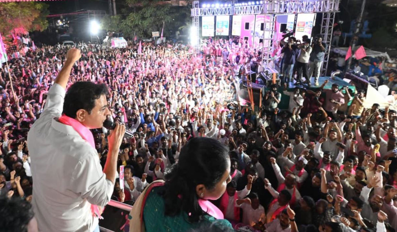 KK survey shows BRS far ahead of Congress in Jubilee Hills bypolls