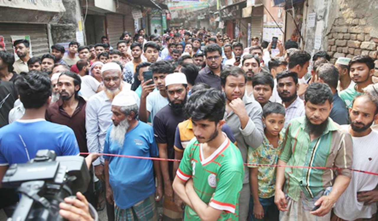 Hasina mourns Bangladesh quake victims, blames interim govt for negligence