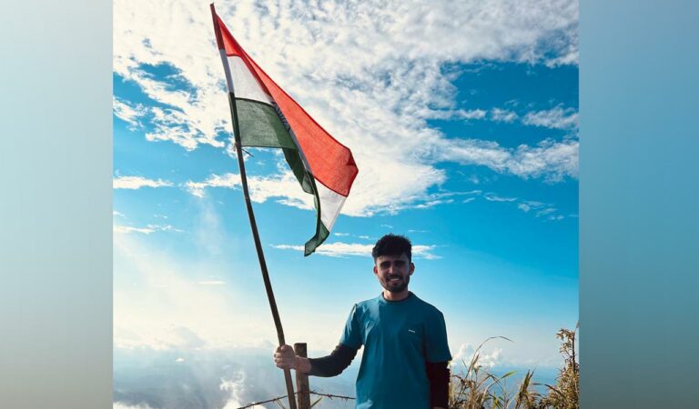 City mountaineer Yashwanth Bhukya successfully scales Assam’s highest peak in patriotic mission