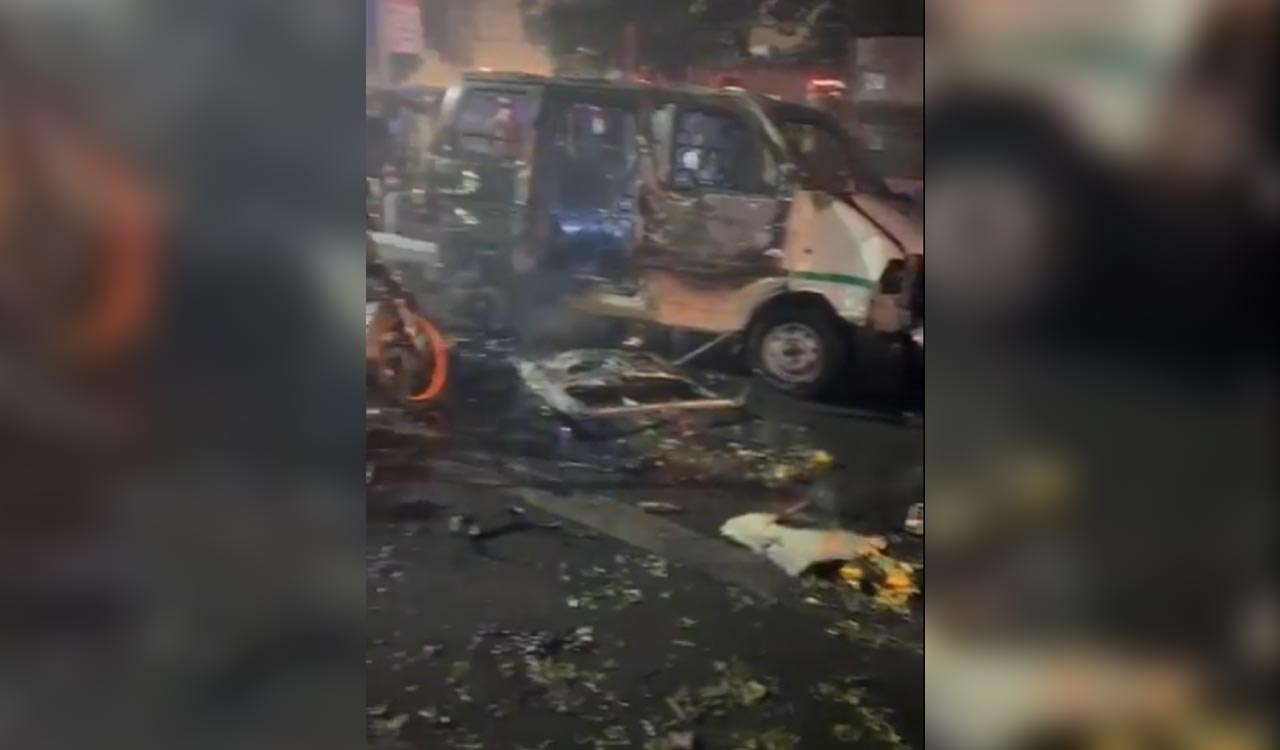 Car explosion near Red Fort sparks panic in Old Delhi