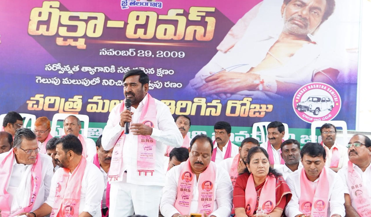 Deeksha Diwas celebrations across Telangana: BRS commemorates KCR’s historic 2009 fast