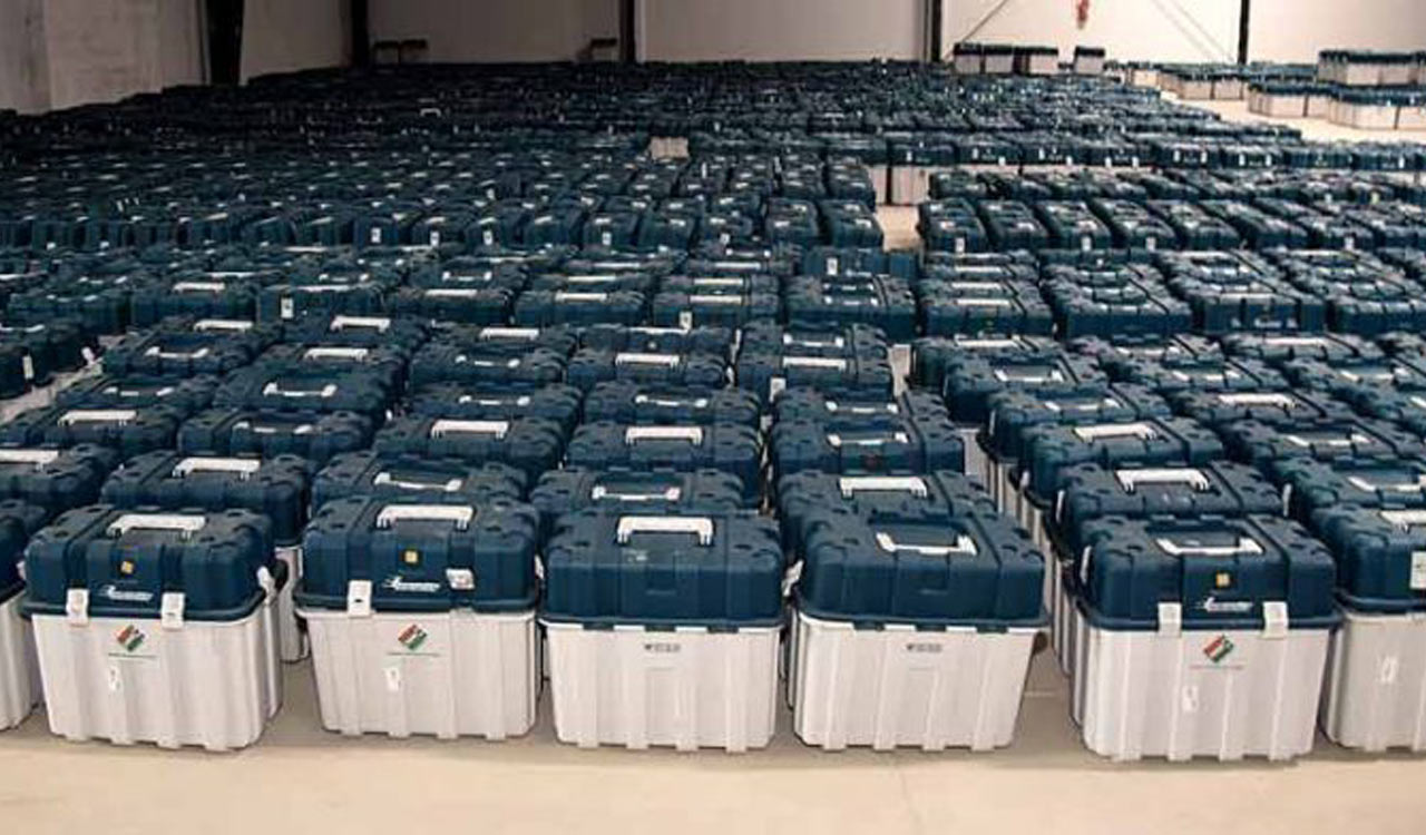 EVMs commissioned, ready for Jubilee Hills by-poll