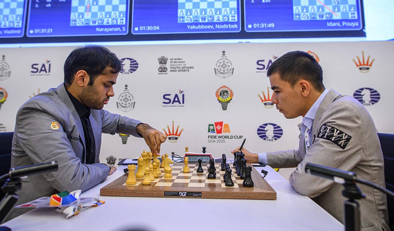 Arjun Erigaisi and Harikrishna score wins as Gukesh draws in FIDE World Cup