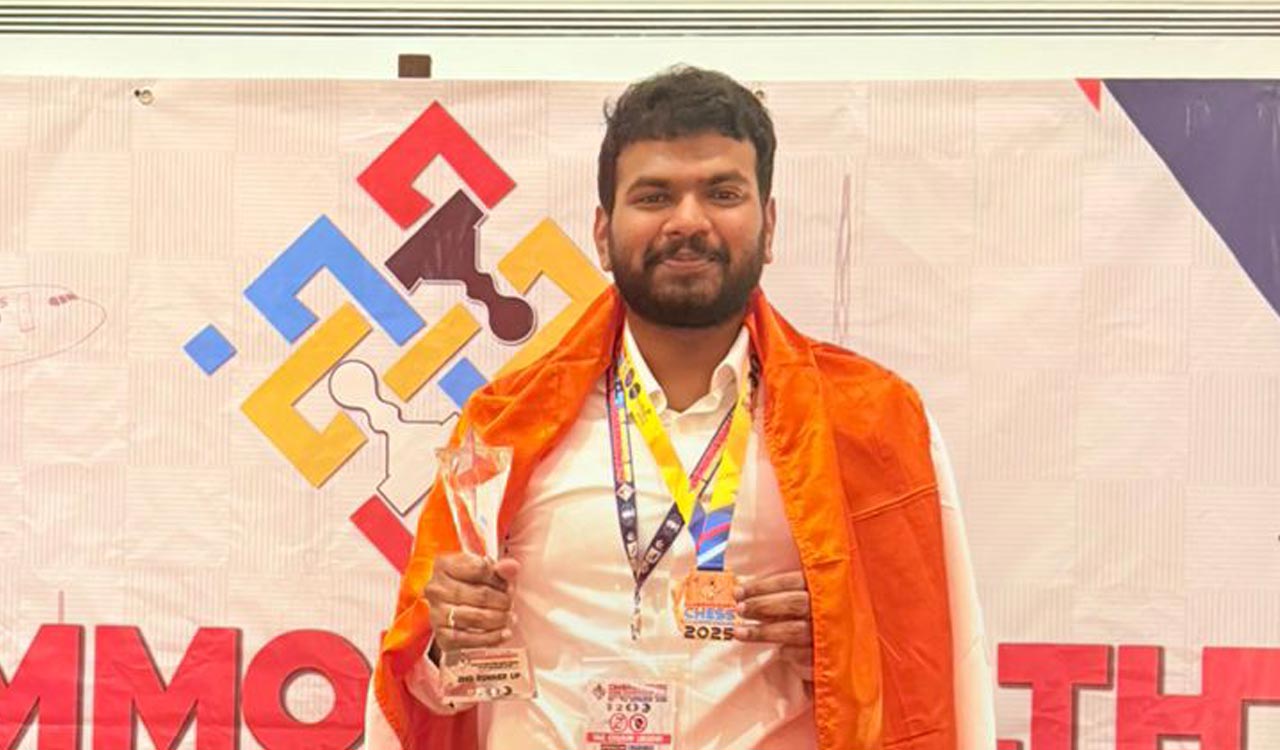 Lalit Babu clinches bronze medal in Commonwealth Chess Championship 2025