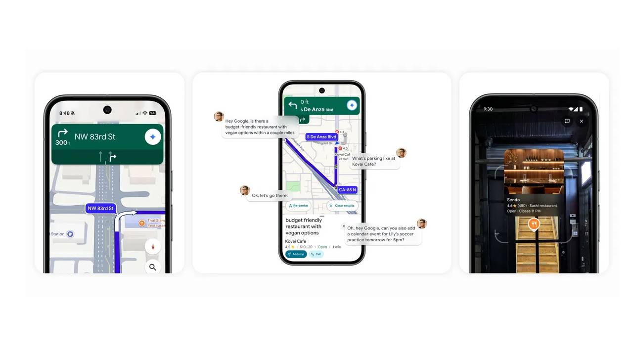 Google Maps gets Gemini-powered upgrade with hands-free conversational navigation