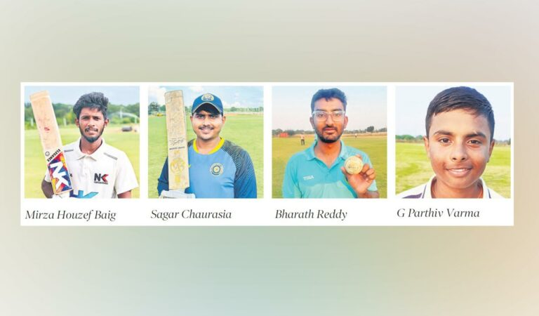Sagar Chaurasia, Sathwik Reddy shine with tons in HCA A-Division T-20 matches