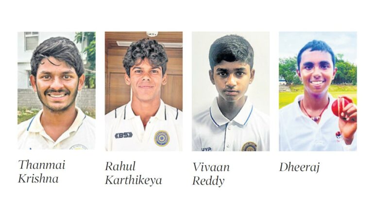 Vivaan Reddy and Jamsheed hit centuries in HCA C-Division league