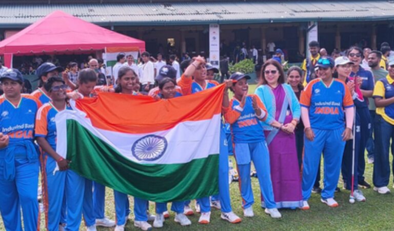 India win inaugural Women’s T20 World Cup for Blind in Colombo