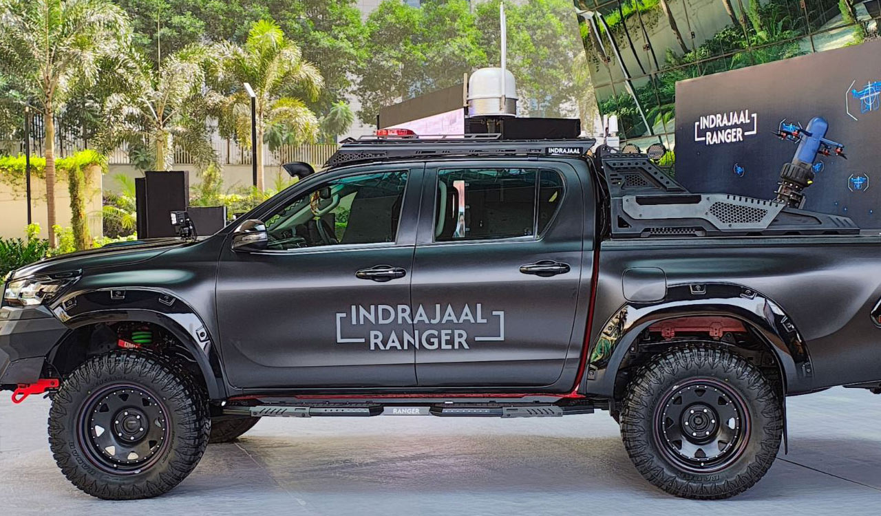 Indrajaal unveils India’s first mobile anti-drone patrol vehicle
