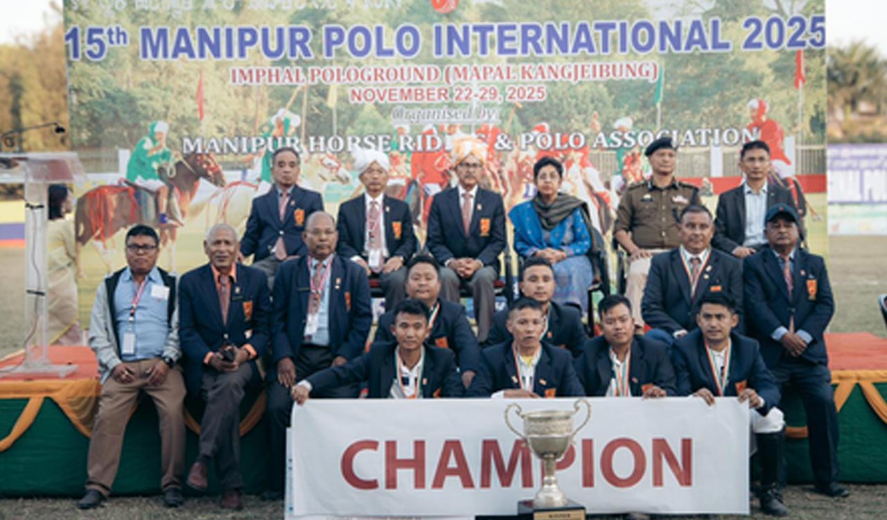 India B Manipur beats Colombia to win Manipur International Polo Tournament