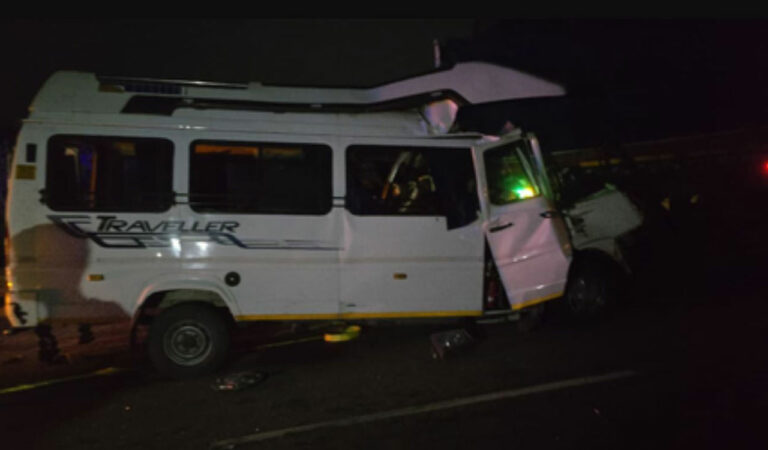 18 dead, six injured as tempo traveller rams into trailer in Rajasthan's Phalodi