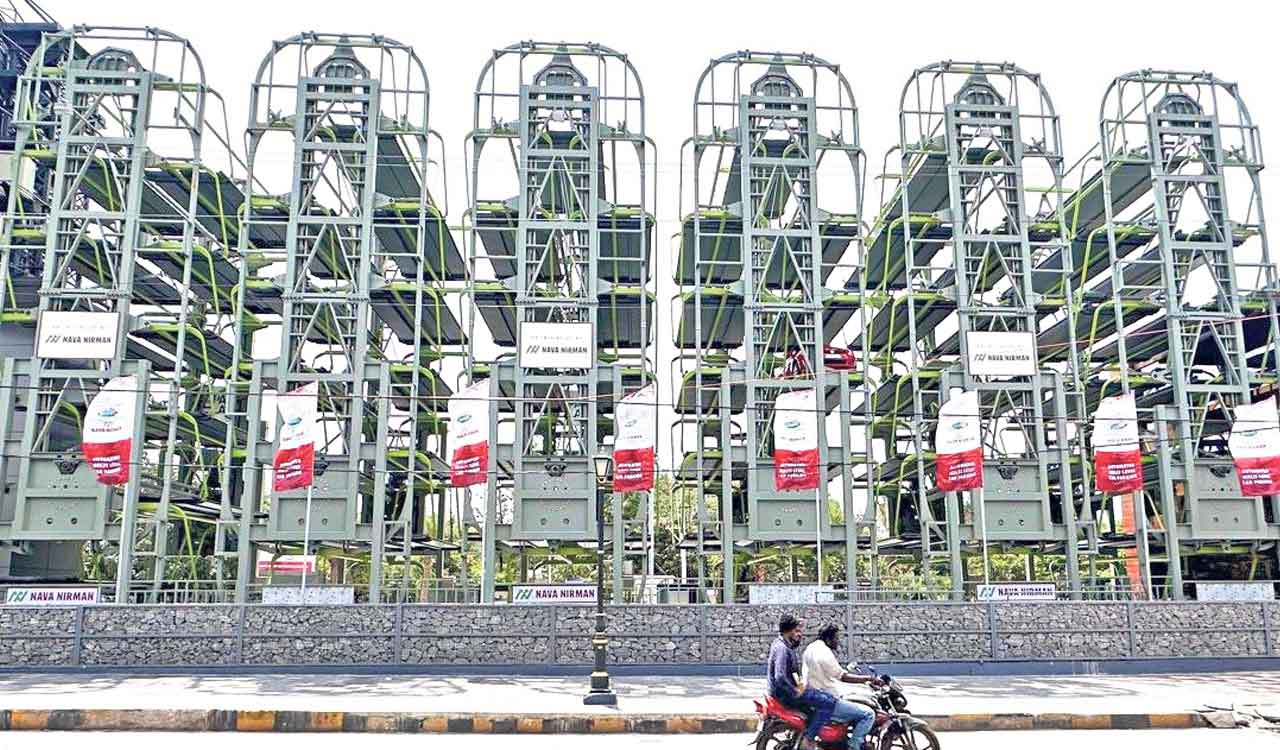 Hyderabad’s first smart rotary parking opens at KBR Park on Nov 29