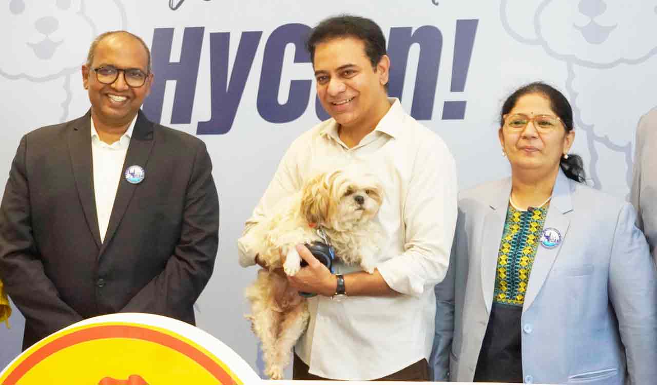 KTR launches HyCan 2025 pet show showcasing 500 dogs, 100 cats in Hyderabad