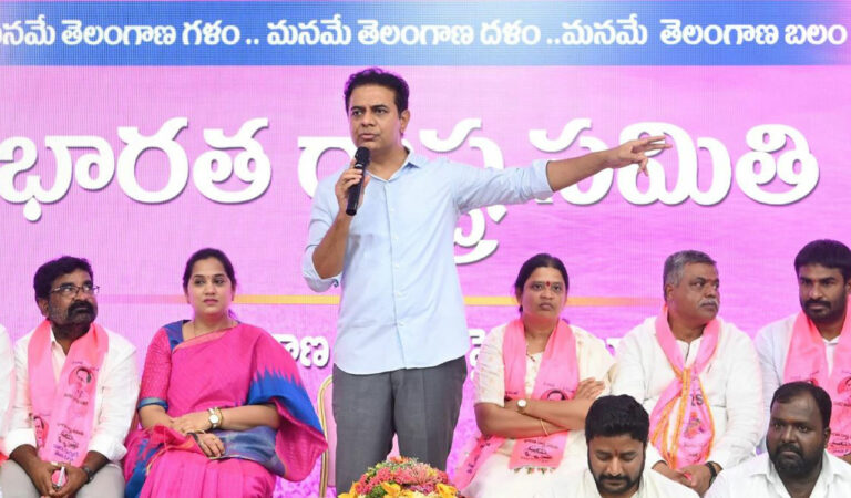 Congress is wrecking Telangana, says KTR