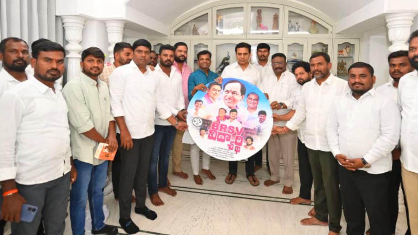 KTR unveils song for BRSV student wing