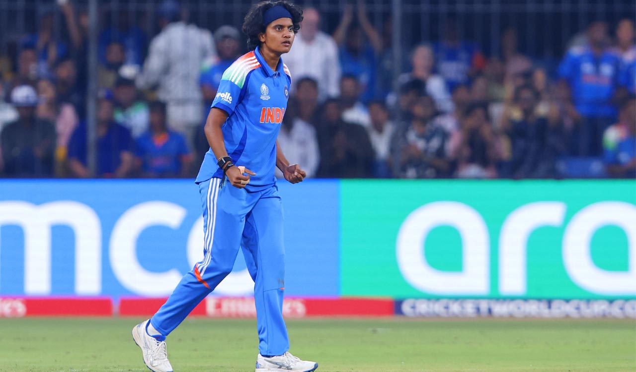 Kadapa’s Shree Charani: The young spinner who bowled India to World Cup glory