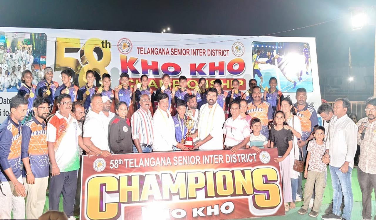 Ranga Reddy men and Adilabad women win Telangana Senior Kho Kho titles